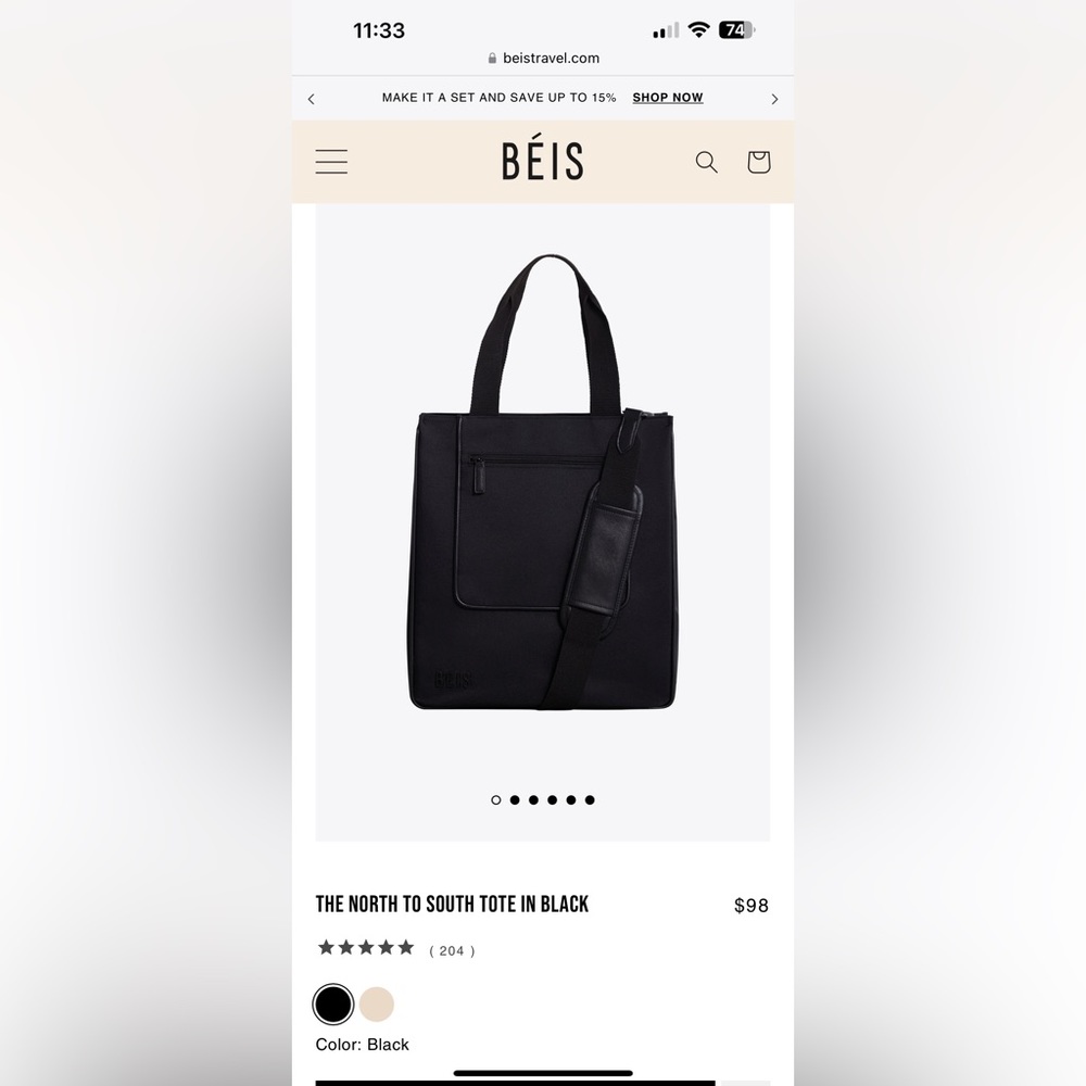 Beis North to South Tote